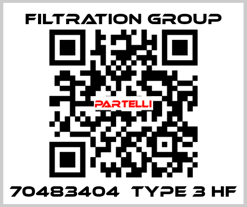 70483404  type 3 HF Filtration Group