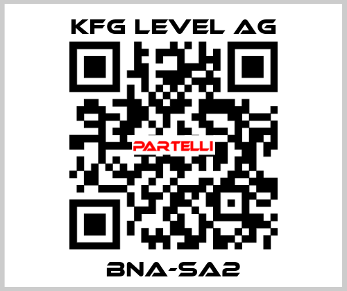 BNA-SA2 KFG Level AG