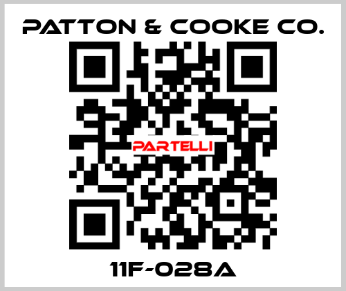 11F-028A Patton & Cooke Co.