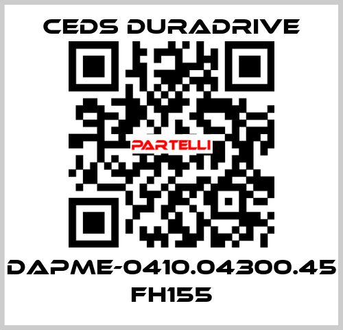 DAPME-0410.04300.45 FH155 Ceds Duradrive