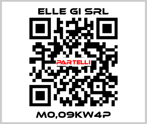 M0,09KW4P ELLE GI SRL