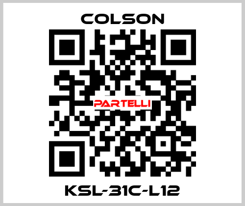 KSL-31C-L12 Colson