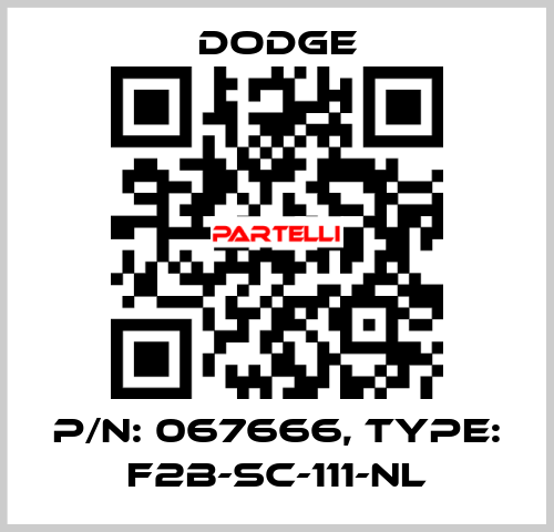 p/n: 067666, Type: F2B-SC-111-NL Dodge