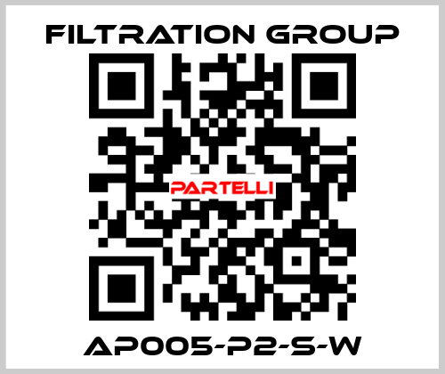 AP005-P2-S-W Filtration Group