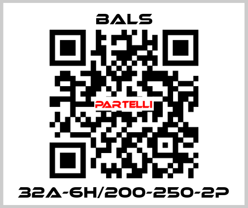 32A-6h/200-250-2P Bals