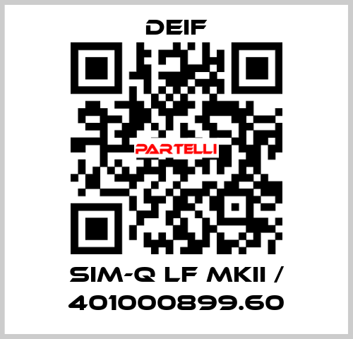 SIM-Q LF MKII / 401000899.60 Deif