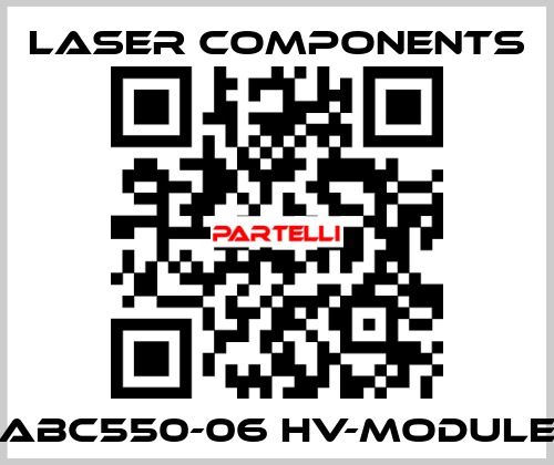 ABC550-06 HV-Module Laser Components