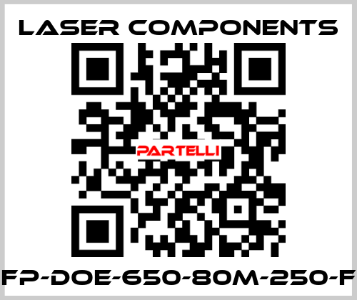 FP-DOE-650-80M-250-F Laser Components