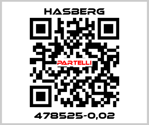 478525-0,02 Hasberg