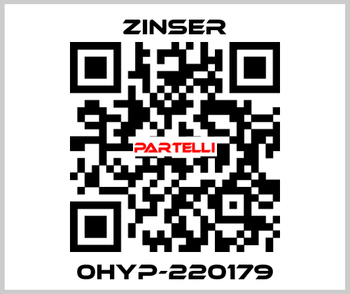 0HYP-220179 Zinser