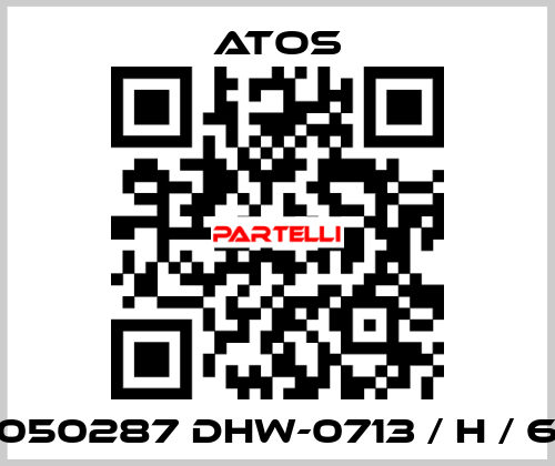 050287 DHW-0713 / H / 6 Atos