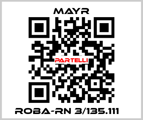  ROBA-RN 3/135.111    Mayr