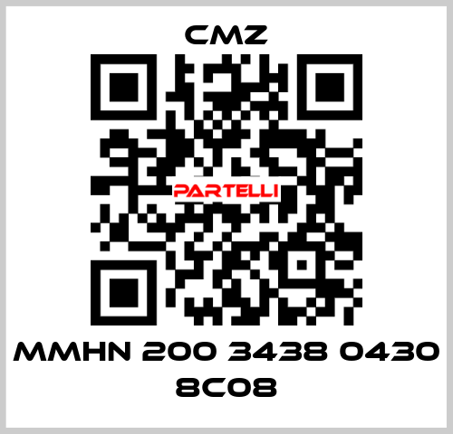 MMHN 200 3438 0430 8C08 CMZ