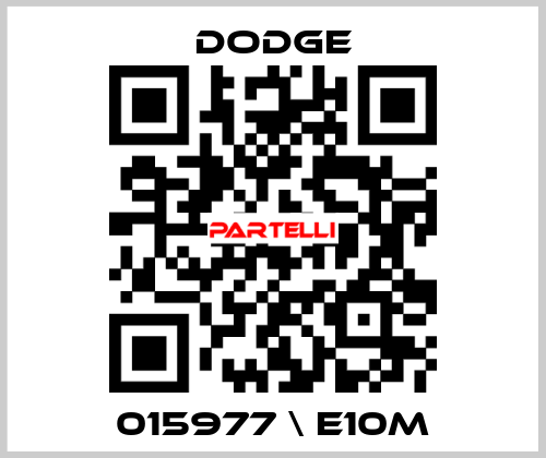 015977 \ E10M Dodge