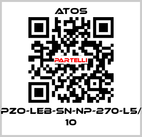 DPZO-LEB-SN-NP-270-L5/D 10 Atos