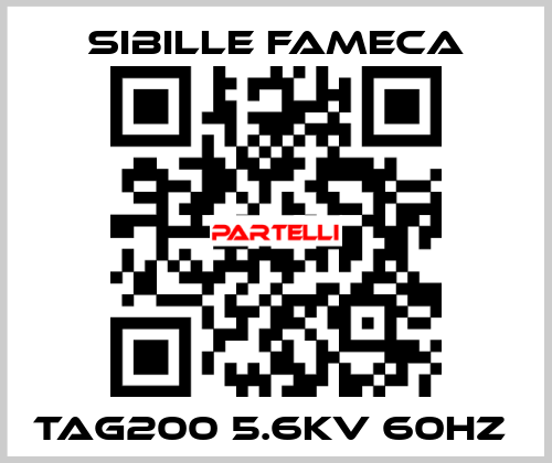 TAG200 5.6KV 60HZ  Sibille Fameca