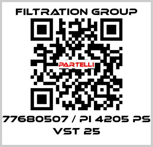 77680507 / PI 4205 PS VST 25 Filtration Group