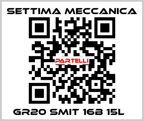 GR20 SMIT 16B 15L   Settima Meccanica