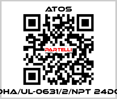 DHA/UL-0631/2/NPT 24DC Atos