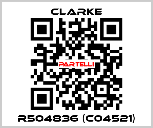  R504836 (C04521) Clarke