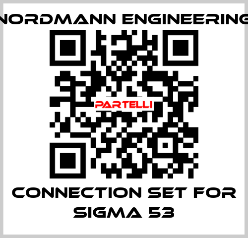 Connection set for SIGMA 53 NORDMANN ENGINEERING