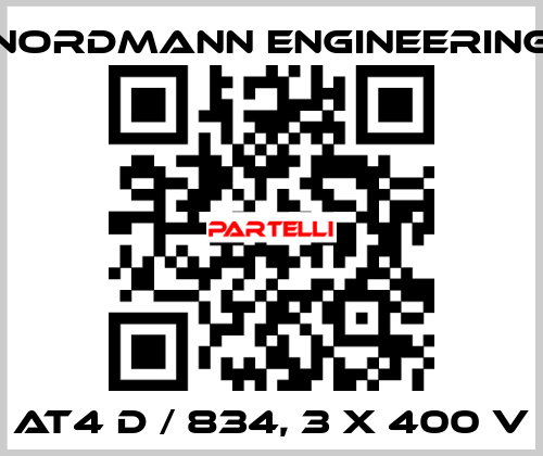 AT4 D / 834, 3 x 400 V NORDMANN ENGINEERING