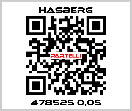 478525 0,05 Hasberg