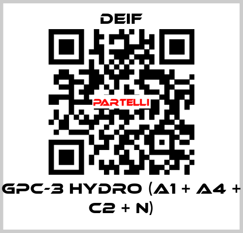 GPC-3 Hydro (A1 + A4 + C2 + N) Deif