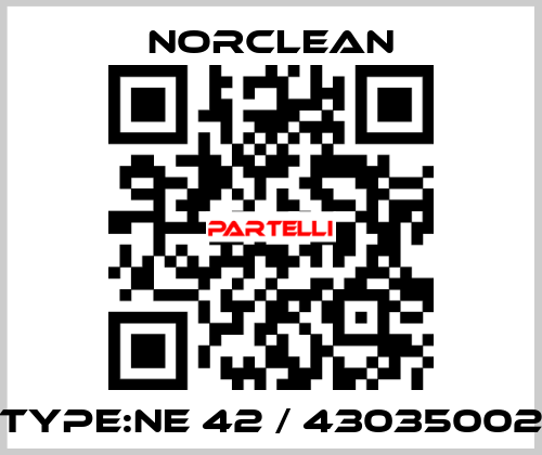 type:NE 42 / 43035002 Norclean