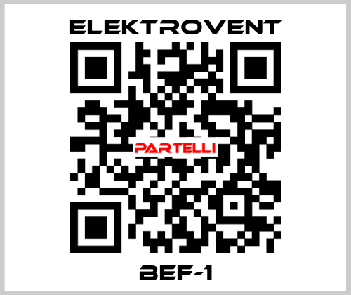 BEF-1 ELEKTROVENT