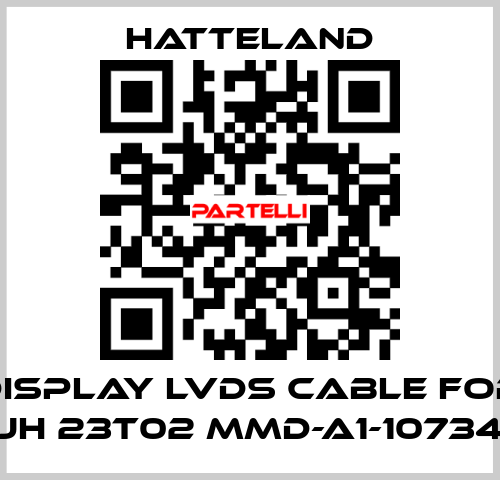 DISPLAY LVDS CABLE for JH 23T02 MMD-A1-10734 HATTELAND