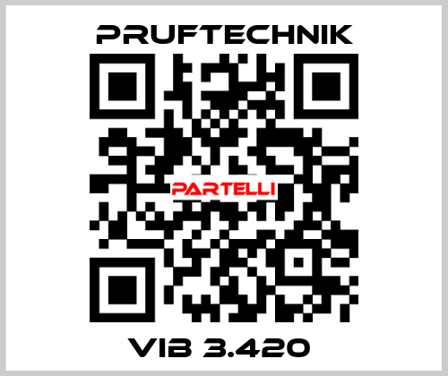 VIB 3.420  Pruftechnik