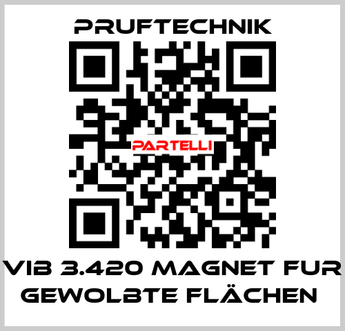 VIB 3.420 MAGNET FUR GEWOLBTE FLÄCHEN  Pruftechnik