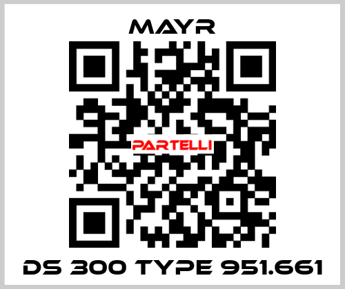 DS 300 TYPE 951.661 Mayr