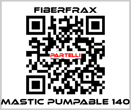 Mastic Pumpable 140 Fiberfrax