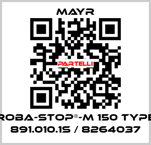 ROBA-stop®-M 150 Type 891.010.1S / 8264037 Mayr