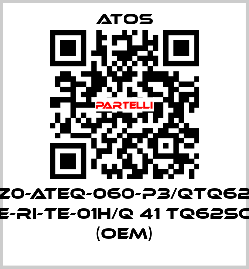 DHZ0-ATEQ-060-P3/QTQ62SC E-RI-TE-01H/Q 41 TQ62SC (OEM) Atos