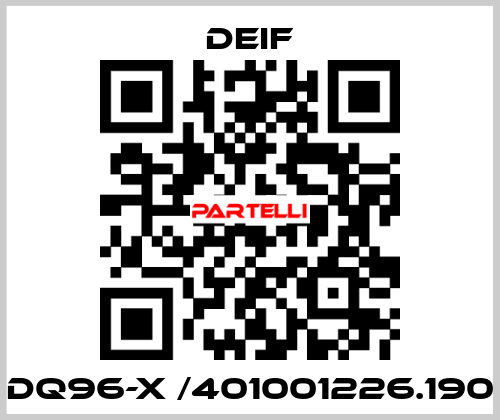 DQ96-x /401001226.190 Deif