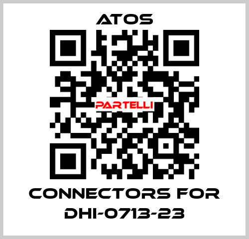 Connectors for DHI-0713-23 Atos