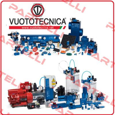 Special bellow cups with supports 11150 Vuototecnica