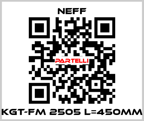 KGT-FM 2505 L=450MM Neff