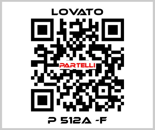 P 512A -F Lovato