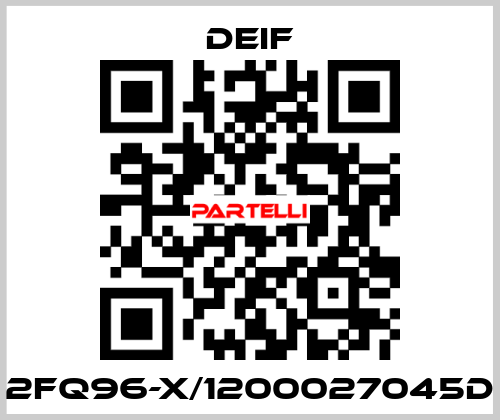 2FQ96-x/1200027045D Deif