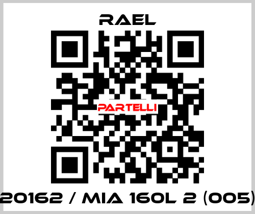 20162 / MIA 160L 2 (005) RAEL