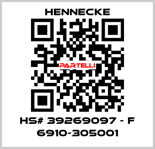 HS# 39269097 - F 6910-305001 Hennecke