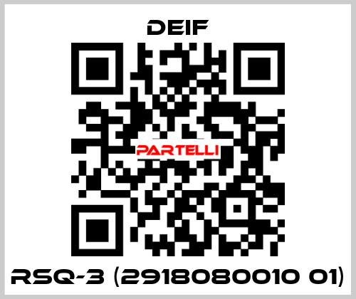 RSQ-3 (2918080010 01) Deif