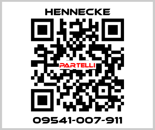 09541-007-911 Hennecke