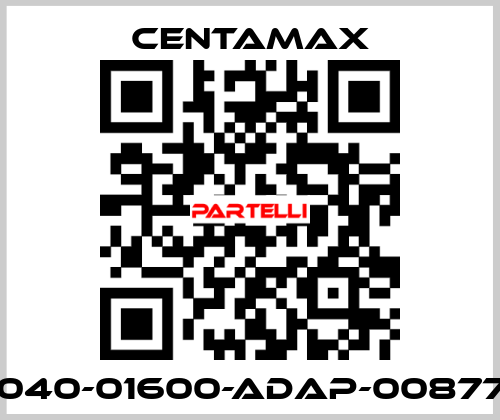 0040-01600-ADAP-008777 CENTAMAX