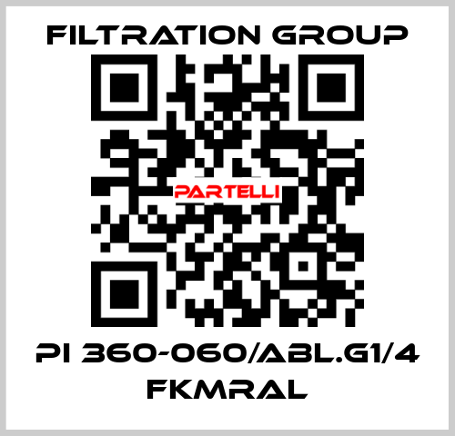 PI 360-060/ABL.G1/4 FKMRAL Filtration Group