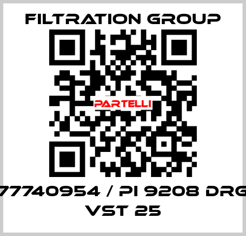 77740954 / PI 9208 DRG VST 25 Filtration Group